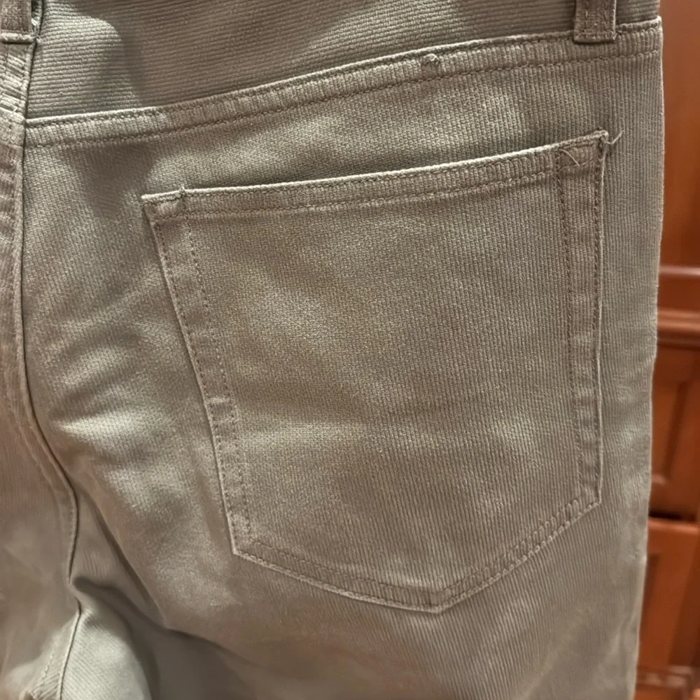 NWOT J. CREW Green Khaki Jeans Pant Men’s 30 x 32 Cotton Straight Sutton Style